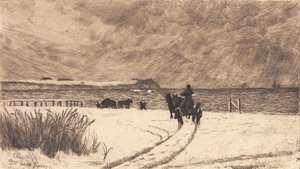 Winterdag bij Hornbæk