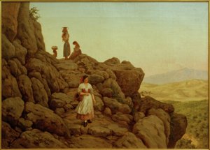 C.L.Jessen, Rotslandschap bij Rocca di Papa