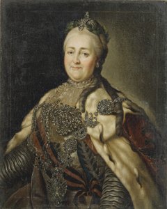 Portret van Keizerin Catharina II 1729-1796, 1780