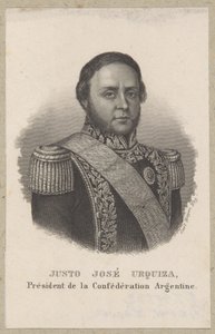 Justo José Urquiza, president van Argentinië door Carl Mayer
