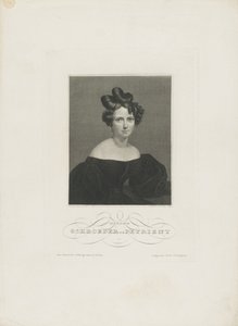 Portret van de operazangeres Wilhelmine Schröder-Devrient 1804-1860, ca. 1840