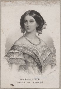 Stephanie, koningin van Portugal door Carl Mayer