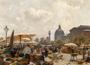 De Naschmarkt in Wenen