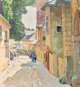 De Dr. Seipel-Straße in Mödling