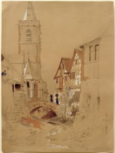 Assmannshausen door Carl Morgenstern