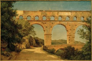 Pont du Gard bij Nîmes door Carl Morgenstern
