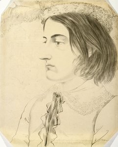 Ludwig Simon, Theologisch Student, 1816 door Carl Philipp Fohr