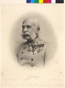 Franz Joseph I door Carl Pietzner