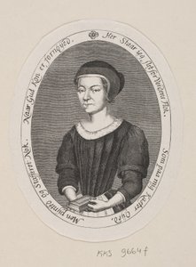 Dorothea Engelbrechtsdatter door Carl Poulsen