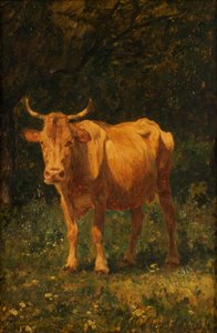 Lichtbruine Koe door Carl Rudolf Huber
