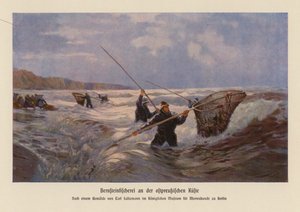 Amber verzamelen in de Oostzee, Oost-Pruisen