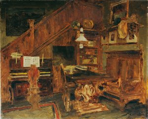 Atelier van de kunstenaar in Venetië