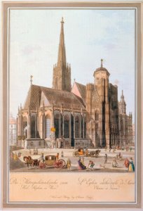 De Metropolitankerk van de Heilige Stefanus in Wenen