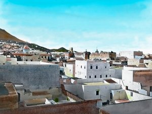Noord-Marokko, Tetouan, beelddatum: circa 1910. Carl Simon Archief door Carl Simon