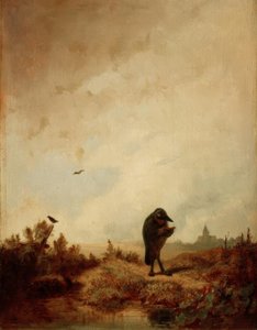 De Raaf door Carl Spitzweg