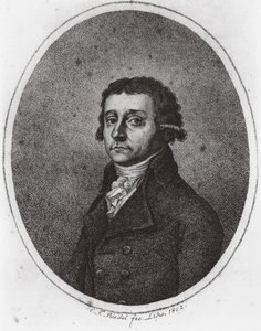 Antonio Salieri 1750-1825 door Carl Traugott Riedel
