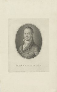 Portret van Ferdinand Ochsenheimer