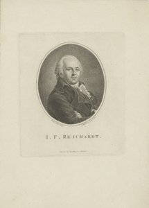Portret van de componist Johann Friedrich Reichardt 1752-1814, 1814
