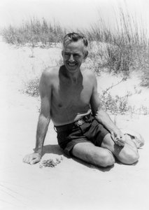 Carl van Vechten (1880-1964) Amerikaanse schrijver en fotograaf, hier ca. 1928 door Carl Van Vechten