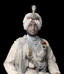 Bhupinder Singh van Patiala, Maharaja door Carl Vandyk