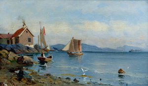 Hvaler-eilanden door Carl Wilhelm Barth