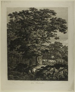 Baden door Carl Wilhelm Kolbe, the elder