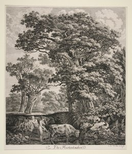 De herdersjongens door Carl Wilhelm Kolbe the elder
