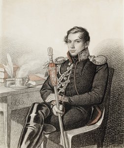 Portret van graaf Pyotr Petrovich Konovnitsyn 1803-1830, 1822-1823