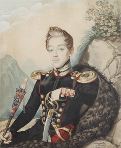 Portret van Vasily Petrovich Milyukov
