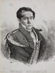 Portret van de dichter Yevgeny Abramovich Baratynsky 1800-1844, 1828