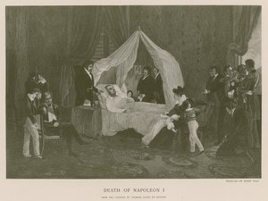 Dood van Napoleon I door Carl von Steuben