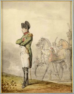 Napoleon bij Austerlitz (1805) - Napoleon bij Austerlitz, door Vernet, Carle (1758-1836) door Carle Vernet