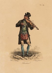 Straatzanger uit 