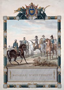 De Slag bij Austerlitz op 2 december door Carle Vernet
