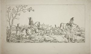 Het Beleg door Carle Vernet