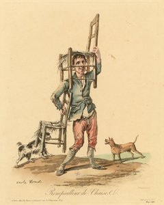 De stoelenmatter door Carle Vernet