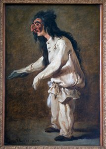 Polichinella (Pulcinella) door Carle van Loo
