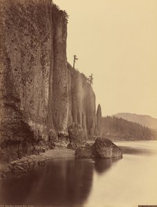 Kaap Hoorn, Columbia River, Oregon door Carleton E. Watkins
