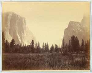 Door de vallei vanaf het begin van het Mariposa-pad, Yosemite, nr. 9