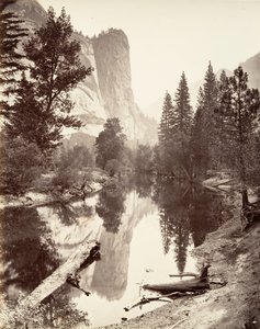 Washington Toren, Yosemite, ca. 1872, gedrukt ca. 1876