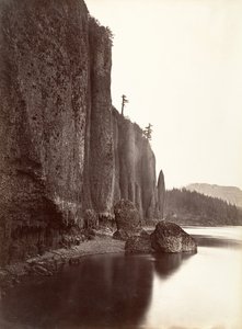 Kaap Hoorn, Columbia River, Oregon door Carleton Emmons Watkins