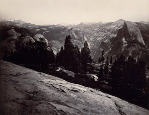 Uitzicht vanaf de Sentinel Dome, Yosemite
