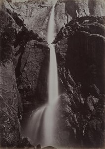 Yosemite Watervallen, Uitzicht vanaf de Onderkant, c.1878 door Carleton Emmons Watkins
