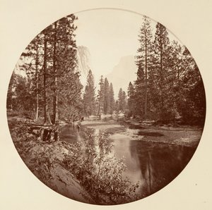 [Yosemite National Park, Californië], ca. 1878 door Carleton Emmons Watkins