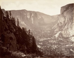 Yosemite Valley vanaf Glacier Point