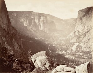 Yosemite Valley vanaf Union Point