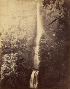 [Cascades, Multnomah Falls]. door Carleton Watkins