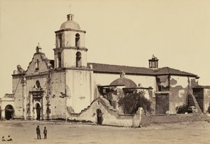 [Mission, San Luis Rey de Francia] door Carleton Watkins