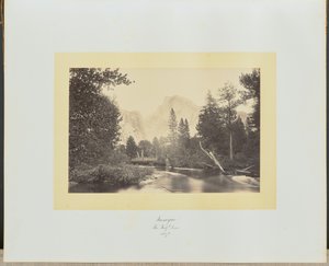 Tasayac. De halve koepel 5000 ft door Carleton Watkins