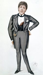 Cartoon van Oscar Wilde door Carlo Pellegrini - in 
